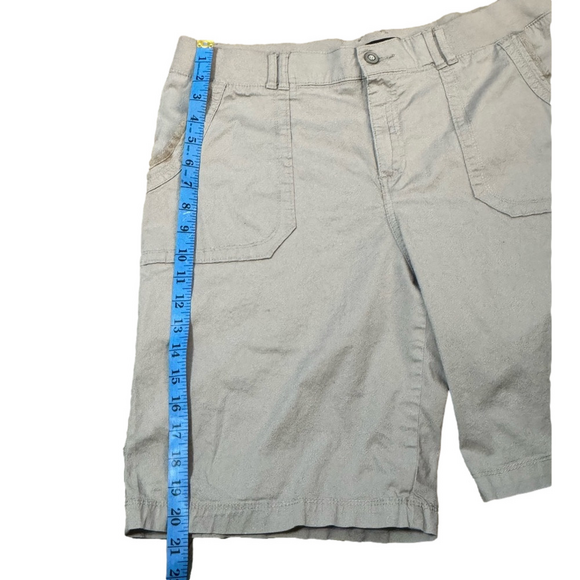 Lee Platinum Label EST 1889 Tan Shorts Women Size 16 Medium - Picture 13 of 13